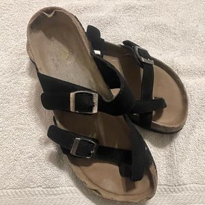 Girl’s Black Sandals